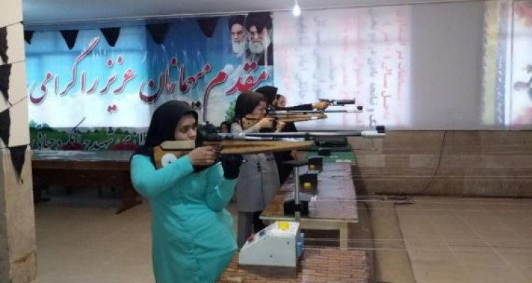 برگزاری مسابقات تیراندازی تفنگ و تپانچه در اسلام آبادغرب+تصاویر