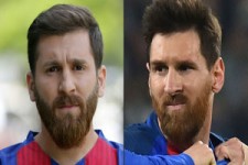 عکس العمل مسی واقعی در برابر بدل ایرانی‌اش + فیلم 