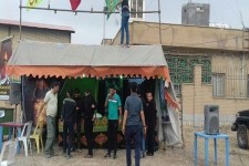 تصاویری از پذیرایی و خدمت رسانی به زوار اربعین حسینی در اسلام آبادغرب