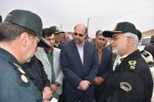 بازديد جانشين فرماندهي ناجا ازمسير تردد زائرين در حوزه شهرستان اسلام آباد غرب