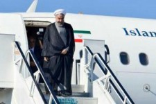 رئیس جمهور وارد کرمانشاه شد