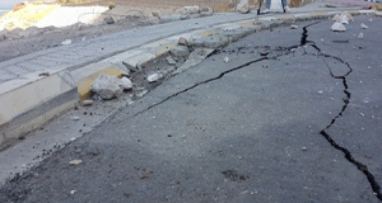 اوضاع سد دربندیخان عراق پس از وقوع زلزله در کرمانشاه + فیلم 