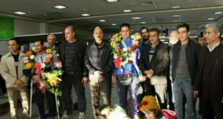 مراسم استقبال از مدال آوران پارا آسیایی در کرمانشاه برگزار شد