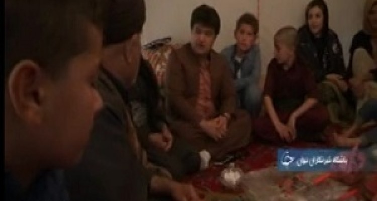 چله نشینی زلزله زدگان در چادر + فیلم 