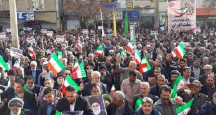 راهپیمایی پرشور مردمی علیه فتنه‌گران در کرمانشاه برگزار می‌شود