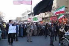 خروش مردم زنجان علیه آشوبگران + فیلم 