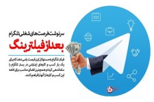 سرنوشت فرصت های شغلی تلگرام بعد از فیلتر این فضا/ مسئولان بستر جایگزین برای کوچ تلگرامی ها را سریع تر فراهم کنند