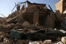 تخریب ۴ واحد منزل مسکونی کوزران در نتیجه زلزله شب گذشته