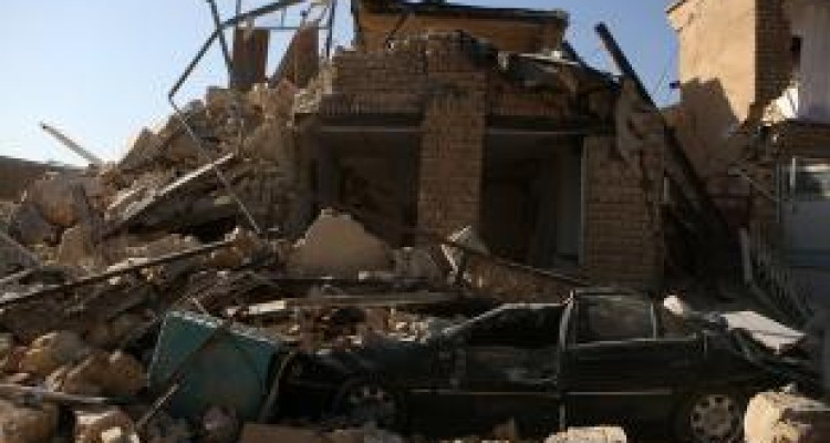 تخریب ۴ واحد منزل مسکونی کوزران در نتیجه زلزله شب گذشته