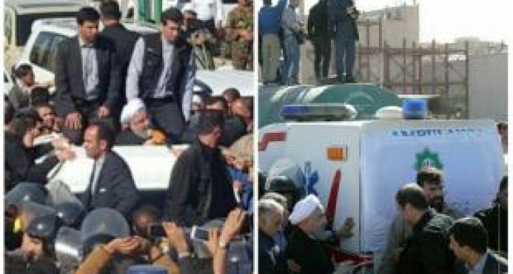 سرپل ذهاب؛ بدون توقف/ از خشکشویی همراه روحانی تا سخنرانی سانروفی در مسکن مهر