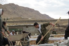 ساخت مسجد  و پایگاه توسط گروه جهادی گروه جهادی امام سجاد (ع) در شهرستان اسلام آباد غرب
