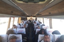 اعزام جمعی از رزمندگان اسلام آبادغرب به اردوی زیارتی مشهد مقدس+عکس