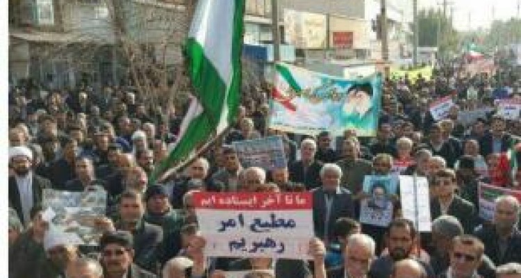 جشن پیروزی انقلاب در شهرهای کانکسی استان کرمانشاه + عکس