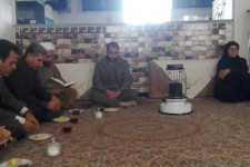 دیدار و سرکشی از خانواده شهدا در اسلام آبادغرب+تصاویر