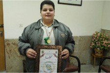 مدال طلای مسابقات وزنه برداری استان بر گردن دانش آموز اسلام آبادی آویخته شد 