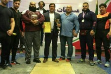 درخشش ورزشکاران اسلام آبادغرب در رقابت‌های کشوری پرس سینه+عکس