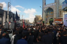 برگزاری مراسم عزاداری شهادت حضرت زهرا(س) در اسلام آبادغرب+تصاویر