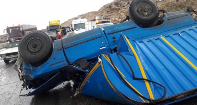 ۳حادثه رانندگی درمحور اسلام آبادغرب به کرمانشاه ۶ مصدوم بجای گذاشت +تصاویر