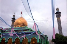 جشن میلاد با سعادت حضرت زهرا(س) در حرم مطهر حضرت زینب(س) + فیلم 