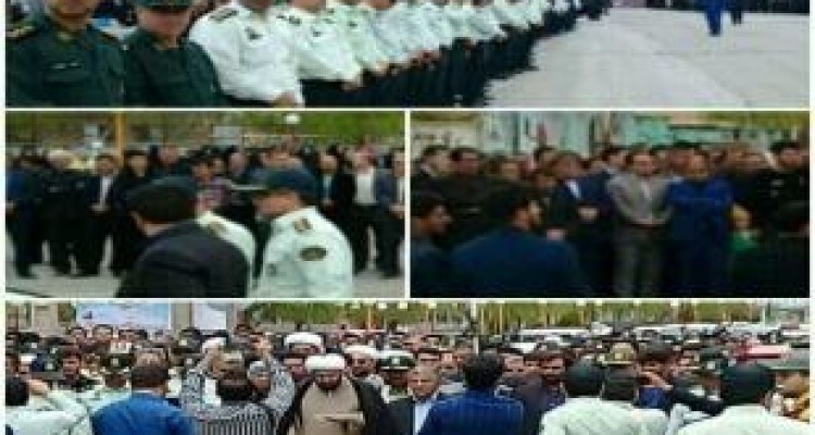 پیکر شهید ایوب اسلامی‌نیا در شهرستان گیلانغرب تشییع شد