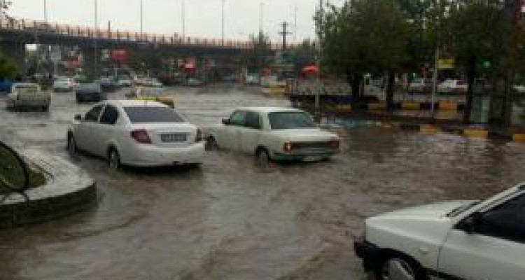 وقوع بارش مجدد دراستان کرمانشاه/احتمال جاری شدن رواناب و آبگرفتگی