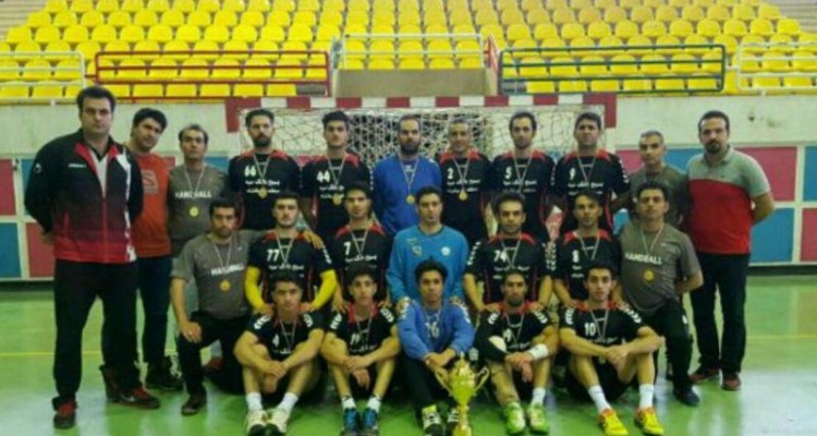 صعود تیم هندبال اسلام آبادغرب به لیگ برتر هندبال کشور