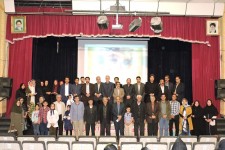 تجلیل از هنرمند برجسته رشته نقاشی اسلام آباد غرب +تصاویر 