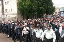 برگزاری تظاهرات ضد آمریکایی در اسلام آباد غرب+تصاویر 