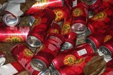 کشف و ضبط 531 قوطی مشروبات الکلی توسط نیروی انتظامی اسلام آباد غرب