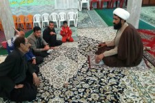 حضور جهادی روحانیون مبلغ در روستاهای و مناطق محروم اسلام آباد غرب