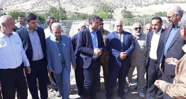  آیین گلنگ زنی چهاردهمین مدرسه خیر ساز شهرستان دالاهو