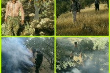 جزئیات مهار آتش سوزی در مراتع و جنگلهای روستای دواردرمیان اسلام آبادغرب/ بیش از ۱۰ هکتار از مراتع منطقه طعمه حریق شد+عکس