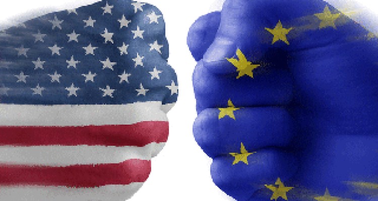 امواج سهمگین اختلاف و طوفانی شدن دو سوی آتلانتیک + صوت 