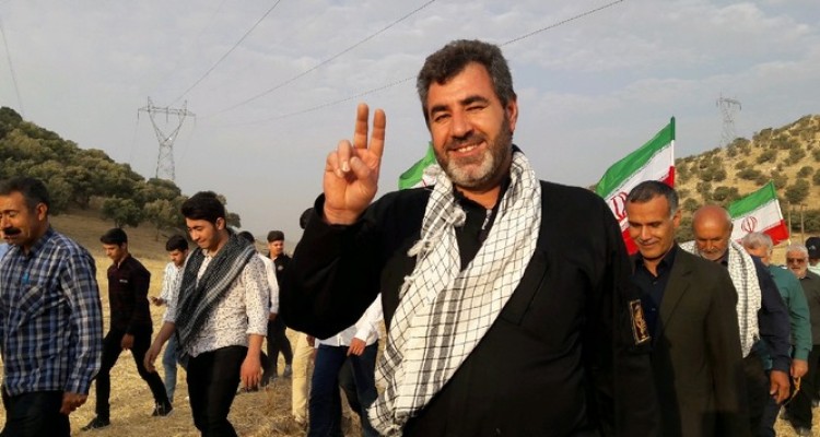 راهپیمایی بسیجیان اسلام آبادغرب به سمت یادمان مرصاد+ تصاویر