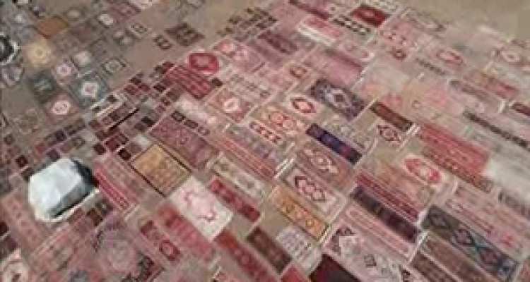 منظره چشم نوازی که فرش‌های دستباف ایجاد کرده‌اند + فیلم 