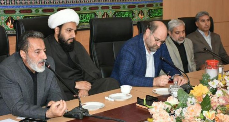 برگزاری جلسه برنامه ريزي اربعين حسيني در اسلام آباد غرب/ معارفه مسئول جدید ستاد عتبات عاليات شهرستان +عکس