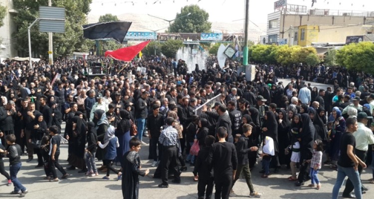 برگزاری مراسم تاسوعای حسینی در اسلام آبادغرب+تصاویر