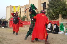  تعزیه حضرت عباس در اسلام آبادغرب+تصاویر