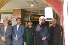 مراسم بازگشایی مدارس در اسلام آبادغرب/نواختن زنگ سپاس و مقاومت با شعار یا حسین(ع)+تصاویر