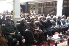 مراسم یادواره شهدای روحانی شهرستان اسلام آبادغرب+تصاویر