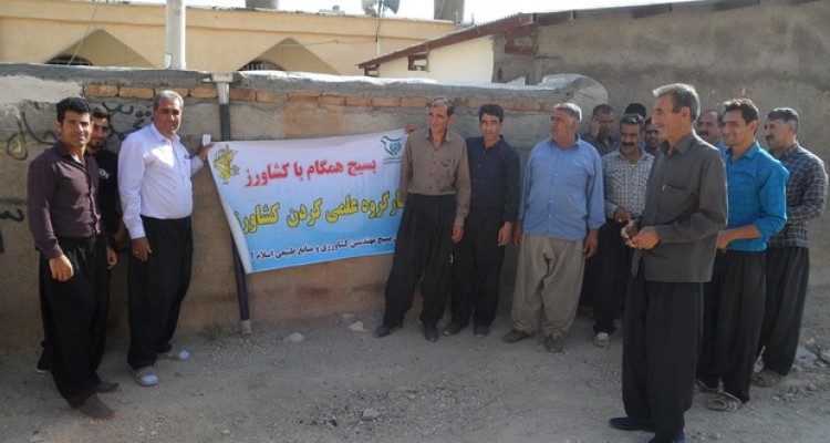  کلاسهای آموزشی طرح بسیج همگام با کشاورز در شهرستان اسلام آبادغرب+تصاویر