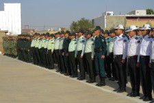 صبحگاه مشترک نیرو های مسلح در اسلام آباد غرب برگزار شد 