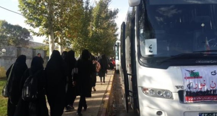 اعزام کاروان راهیان نور دانش آموزان اسلام آبادغرب به مناطق عملیاتی غرب کشور