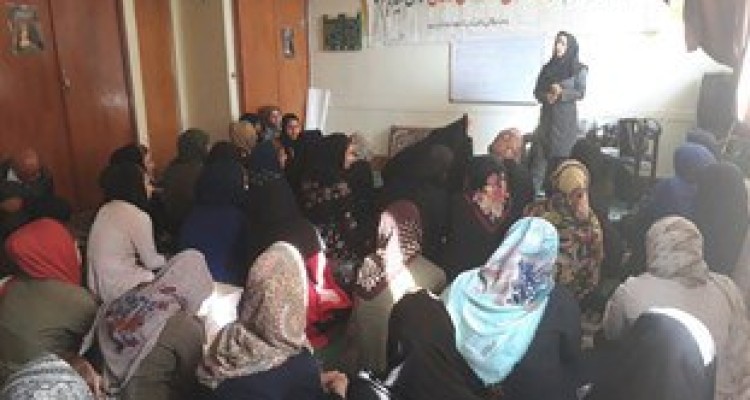  برگزاری کلاس های آموزشی ویژه زوج های مددجو دراسلام آبادغرب