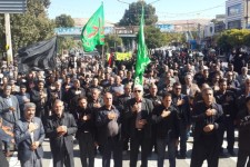 عزاداری اربعین حسینی در اسلام آبادغرب+تصاویر