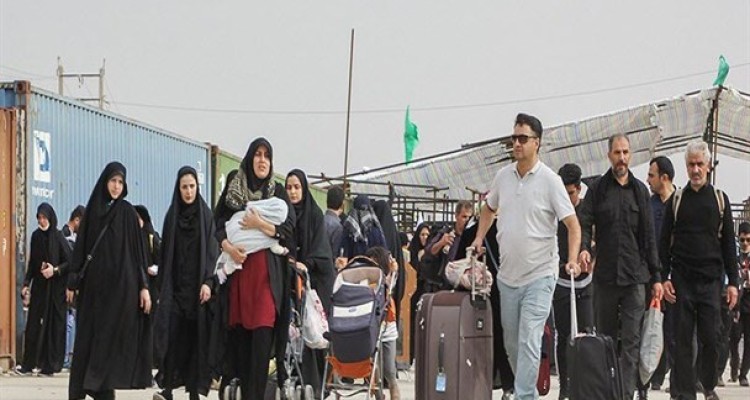 بیش از ۹۰ درصد زائران اربعین به کشور بازگشتند