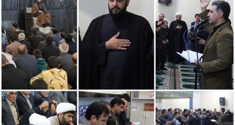 برگزاری مراسم عزاداری روز رحلت پیامبر اکرم (ص) و شهادت امام حسن مجتبی(ع) در مسجد جامع اسلام آبادغرب