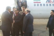وزیر بهداشت وارد کرمانشاه شد