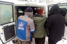 نجات جان دو بیمار قلبی و تنفسی در روستای کولسه توسط امدادگران هلال احمراسلام آبادغرب