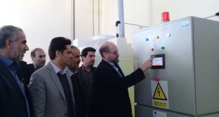 افتتاح 3 طرح بهسازی آبرسانی و سامانه الکترولیز نمک طعام در اسلام آبادغرب+تصاویر